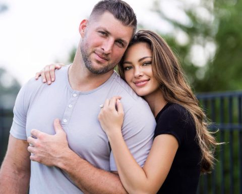Tim Tebow is married to the former Miss Universe.